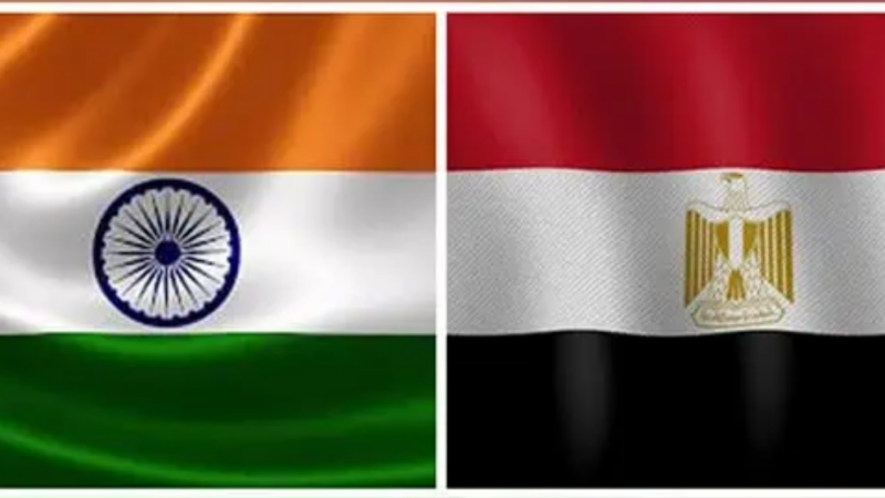 Egypt and India decide to increase their cooperation in the fight against terrorism.