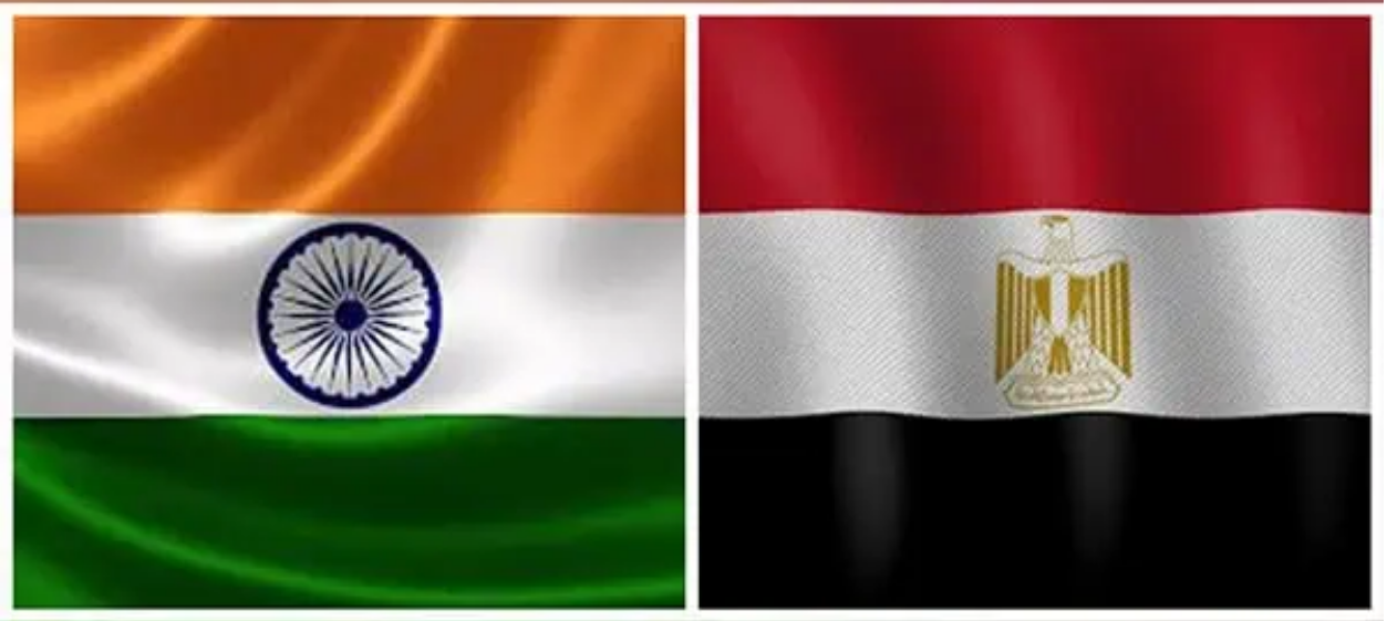 Egypt and India decide to increase their cooperation in the fight against terrorism.
