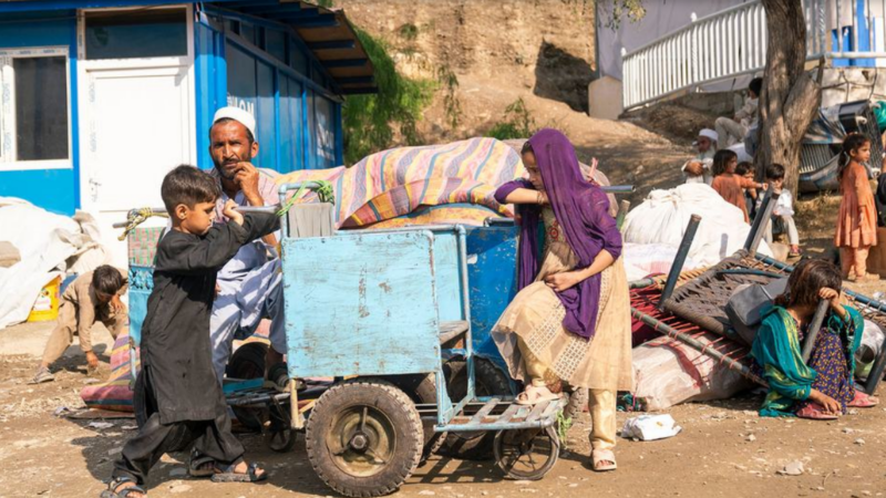 According to UNHCR, hundreds of thousands of Afghans have been forced back into danger.