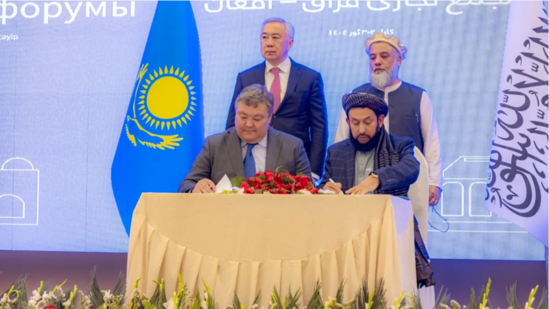Afghanistan and Kazakhstan Expand Trade Through $140 Million in New Deals