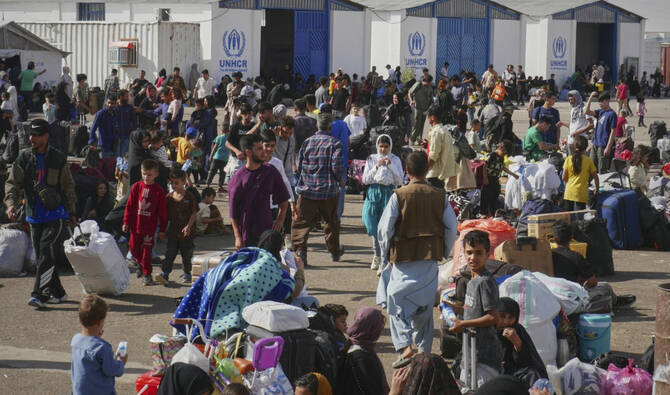 At least 1.2 million Afghans forced to return from Iran and Pakistan this year