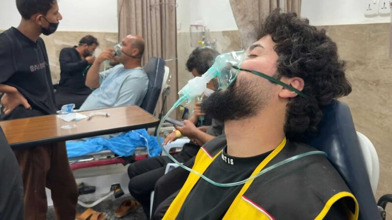 Over 600 pilgrims hospitalized due to chlorine gas leak in Iraq