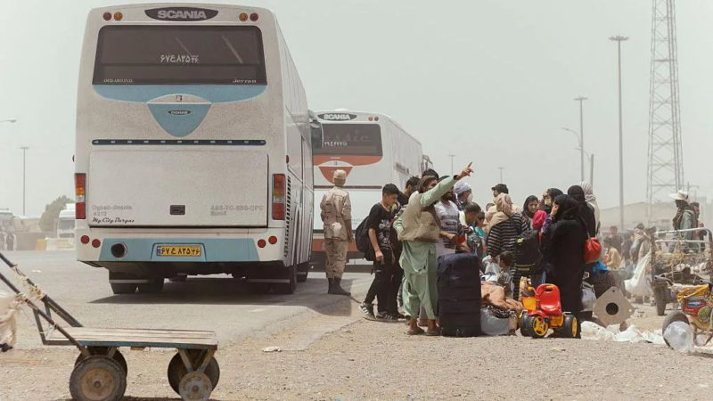Dozens of Afghan deportees from Iran killed in bus crash