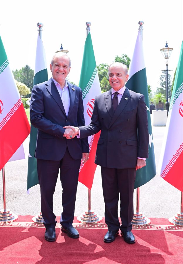 A visit by the Iranian president to Pakistan indicates Islamabad’s expanding influence in world politics.