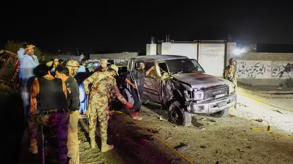 At least 25 killed in Pakistan as suicide bomber targets political gathering